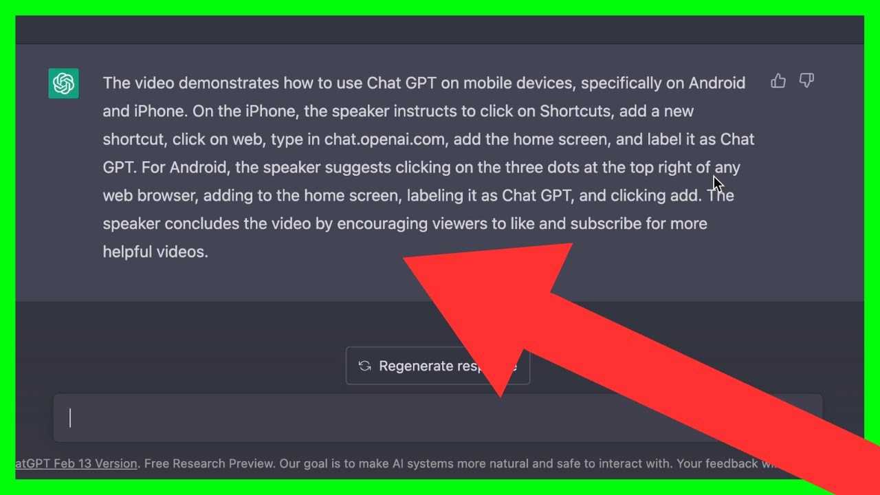 ChatGpt YouTube Summarzer - the ultimate application for summarizing YouTube videos &amp; lt; pran &amp; gt; improved learning: for educational purposes, Chatgpt YouTube Summarizer has the opportunity to be even more valuable. Students and students can use this application to efficiently view video lectures, tutorials, or research demonstrations. This allows them to extract relevant insights and focus on more current qualities without being overwhelmed by extensive video content.