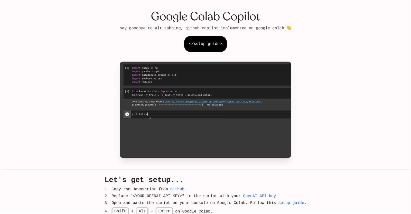 Meet the Google Colab Copilot app - the ultimate programming assistant