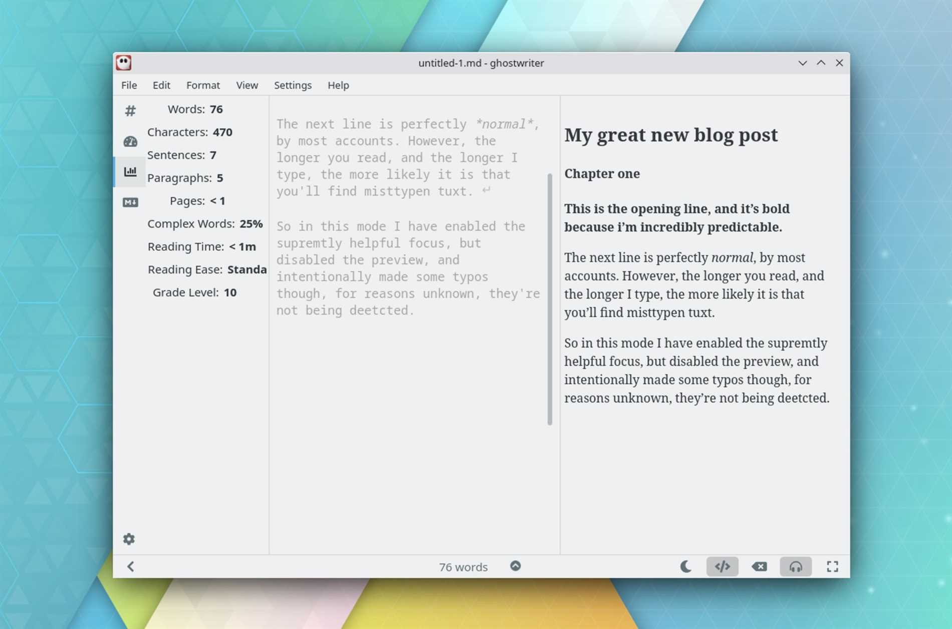 The Ghostwriter app is a powerful tool for content creators