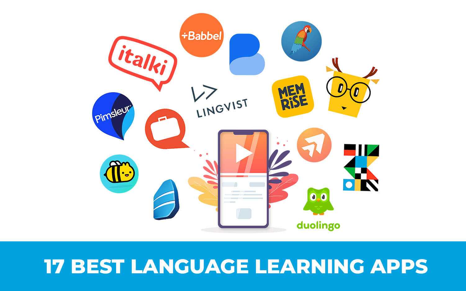 Learn a new language with Duolingo, the best language learning app