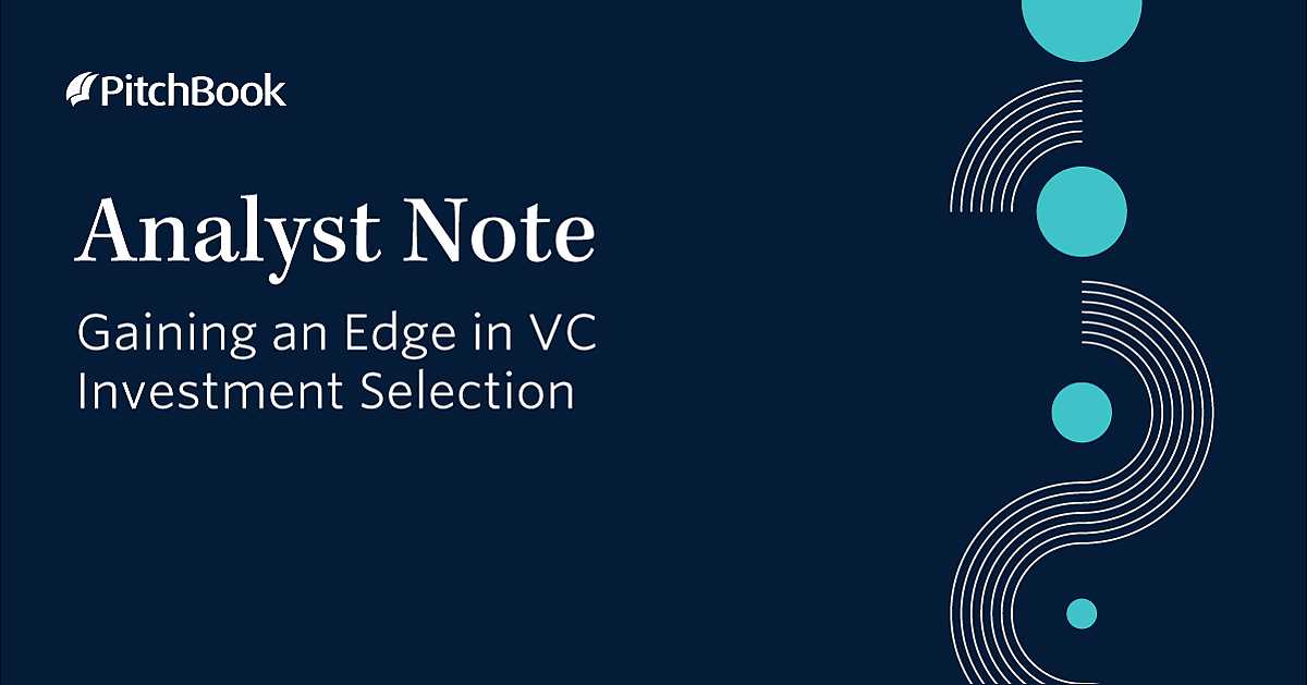 Pitchbook VC Exit Predictor An innovative application for predicting Venture Capital Exits